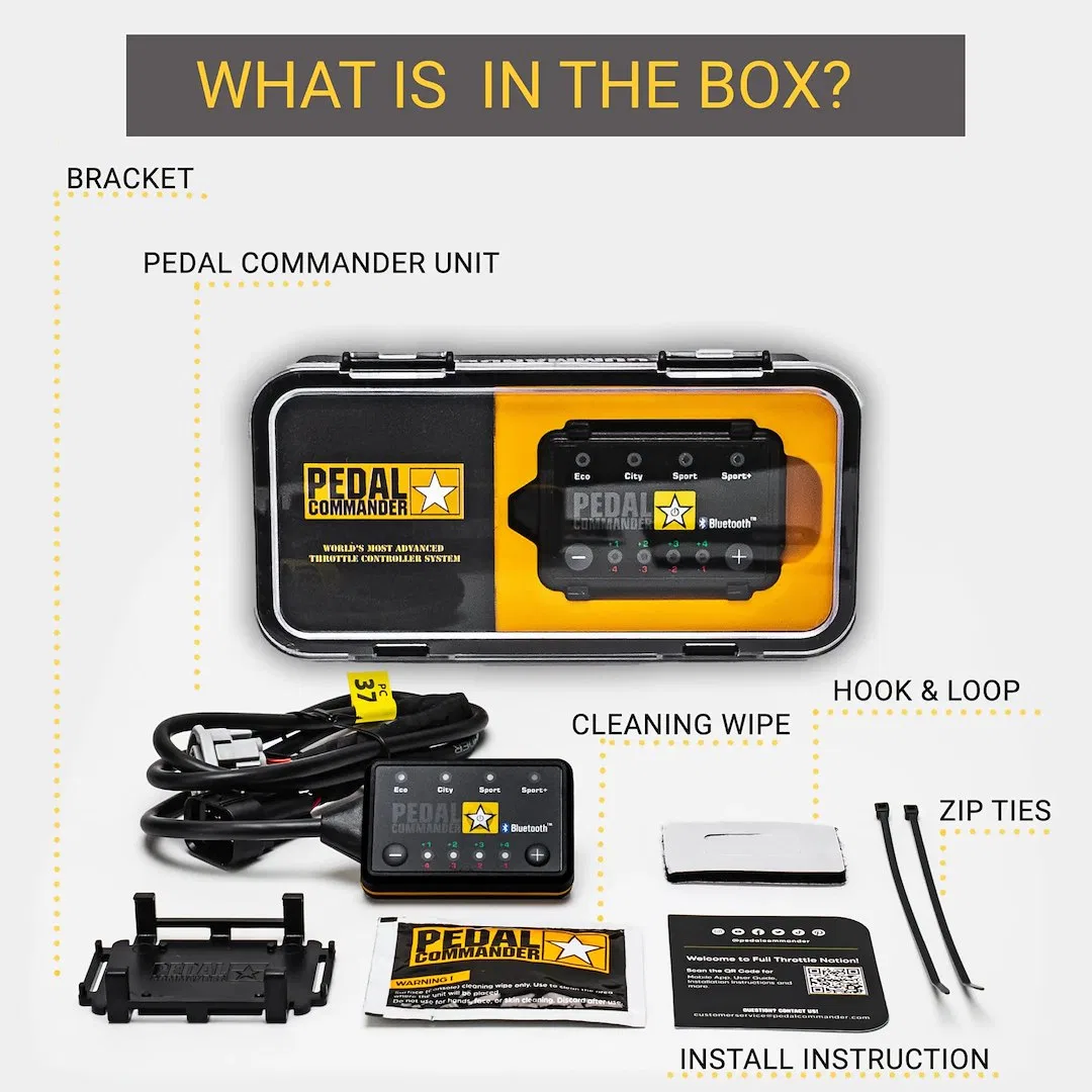 PC07-CD – PEDAL COMMAN Throttle Sensitivity Booster, Use To Adjust Response Time With Electronic Acc - view 2